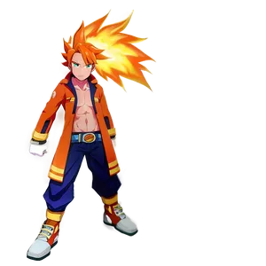 Fiery Anime Blaze PNG 06252024 PNG
