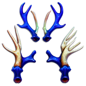Fiery Antler Image PNG Agb38 PNG