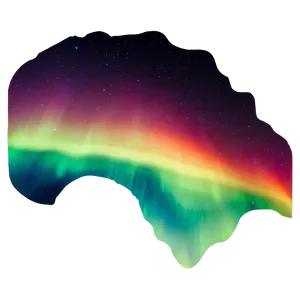 Fiery Aurora Borealis Sky PNG Gxc PNG