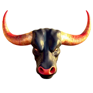 Fiery Bull Head PNG 23 PNG