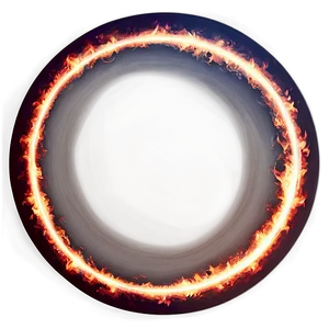 Fiery Circle Effect Png 97 PNG image