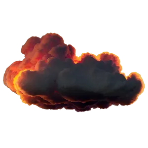 Fiery Dream Cloud PNG 06282024