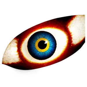 Fiery Evil Eye PNG Xqp