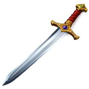 Fiery Excalibur Sword Png Rsp14 PNG image