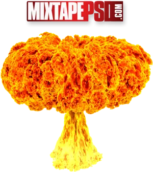Fiery Explosion Graphic
