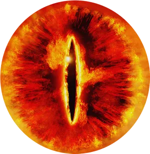 Fiery Eye Nebula PNG image