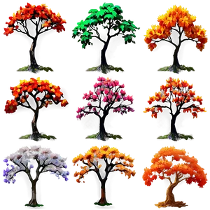 "fiery Flamboyant Tree PNG" 04302024