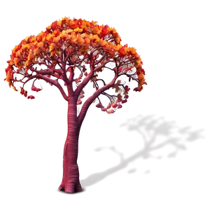 "fiery Flamboyant Tree PNG" Kwf71
