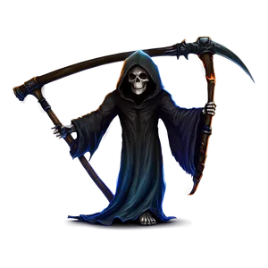 Fiery Grim Reaper Png 13 PNG image