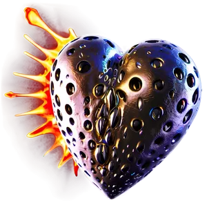 Fiery Heart Clipart Passion PNG Gvl44