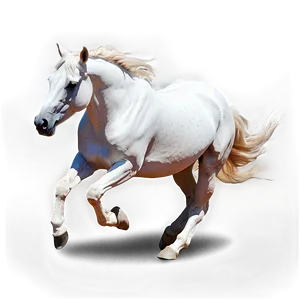 Fiery Horse Running Scene PNG Vxg PNG