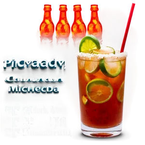 Fiery Hot Michelada Recipe Png Erc30 PNG image