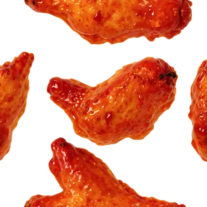 Fiery Hot Wings Png 06282024 PNG image