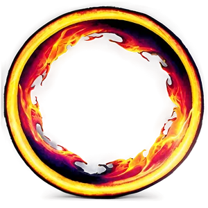 Fiery Loop Circle PNG 06272024 PNG
