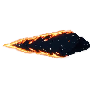 Fiery Meteor Png Mts17 PNG image