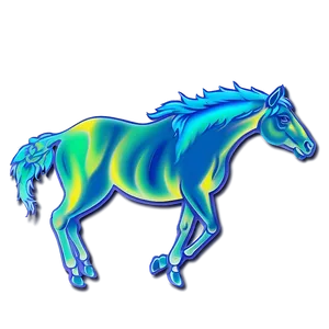 Fiery Mustang Horse Spirit Png 52 PNG image