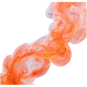 Fiery Orange Smoke Texture Png 06262024 PNG image