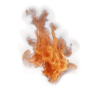 Fiery Orange Smoke Texture Png 06262024 PNG image