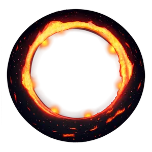 Fiery Orb Circle Png Bbj59 PNG image