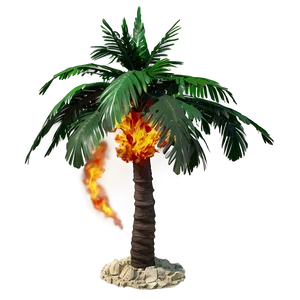 Fiery Palmera Phoenix PNG 06262024