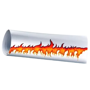 Fiery Paper Burn Png 39 PNG image