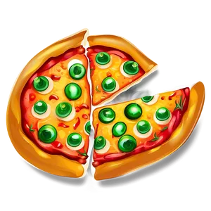 Fiery Pizza Vector Design PNG 06262024 PNG