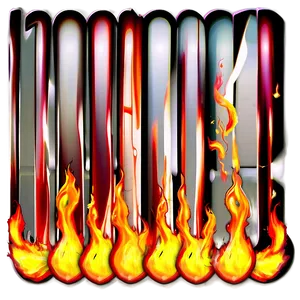 Fiery Red Blaze PNG 06252024 PNG