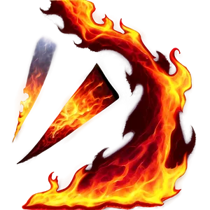 Fiery Red Blaze Png 06252024 PNG image