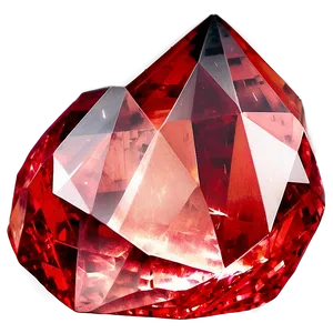 Fiery Red Crystal PNG 06242024