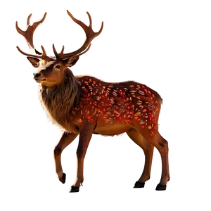 Fiery Stag PNG 06292024