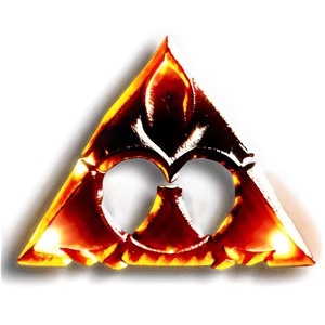 Fiery Triforce Image PNG Nks PNG