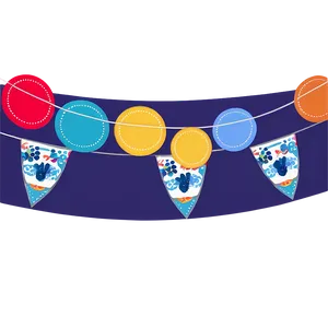 Fiesta Banner For Baby Shower Png Iub11 PNG image