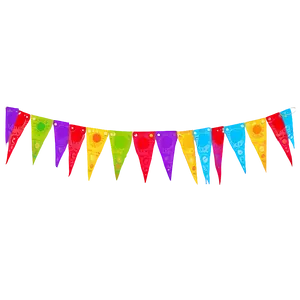 Fiesta Banner For Outdoor Party PNG 06262024
