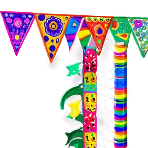 Fiesta Banner For Outdoor Party PNG Xxu