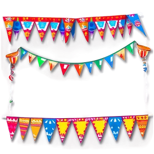 Fiesta Bunting Banner Png 06262024 PNG image