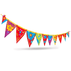 Fiesta Fabric Banner Png Hnq36 PNG image