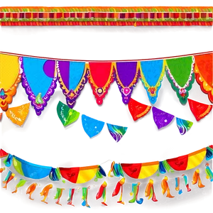 Fiesta Fabric Banner Png Rge52 PNG image