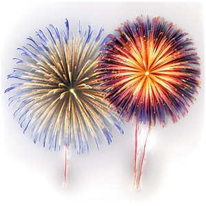 Fiesta Fireworks Display Png Qvk71 PNG image