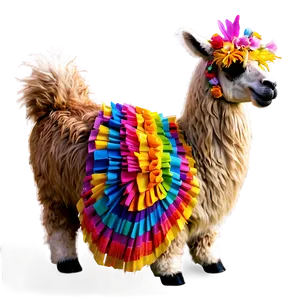 Fiesta Llama Png 06202024 PNG image