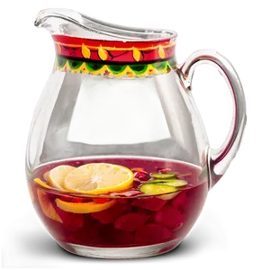 Fiesta Sangria Pitcher PNG Hbi29 PNG
