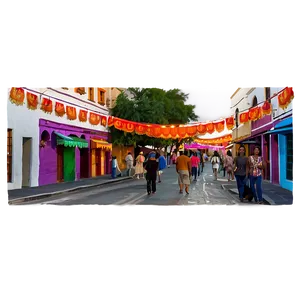 Fiesta Street Scene PNG 06202024 PNG