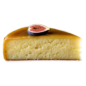 Fig Cake Slice PNG Hwe