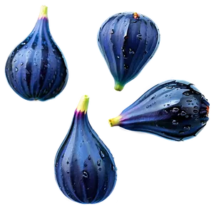 Figs With Drops Of Water Png 46 PNG image