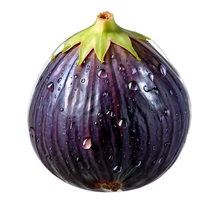 Figs With Drops Of Water PNG Qhu