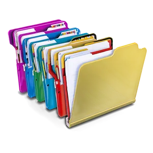 File Folder For Filing Cabinet PNG Moa