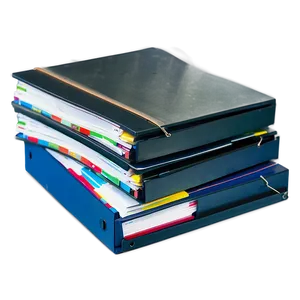 File Folder Stack PNG Wcv53 PNG