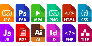 File Format Icons Collection