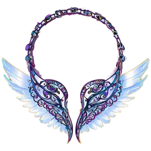 Filigree Angel Wings PNG Fgn