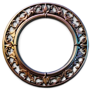 Filigree Circle Frame PNG Lgy PNG