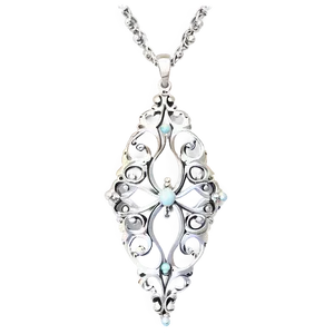Filigree Jewelry Design PNG 78